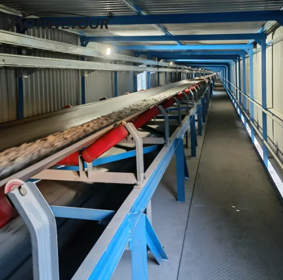 Conveyor de centură modular de lungă distanță